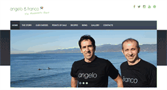Desktop Screenshot of angeloandfranco.com